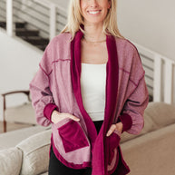 Two Hearts Jacket In Plum-Womens-Ave Shops-[option4]-[option5]-[option6]-[option7]-[option8]-Shop-Boutique-Clothing-for-Women-Online