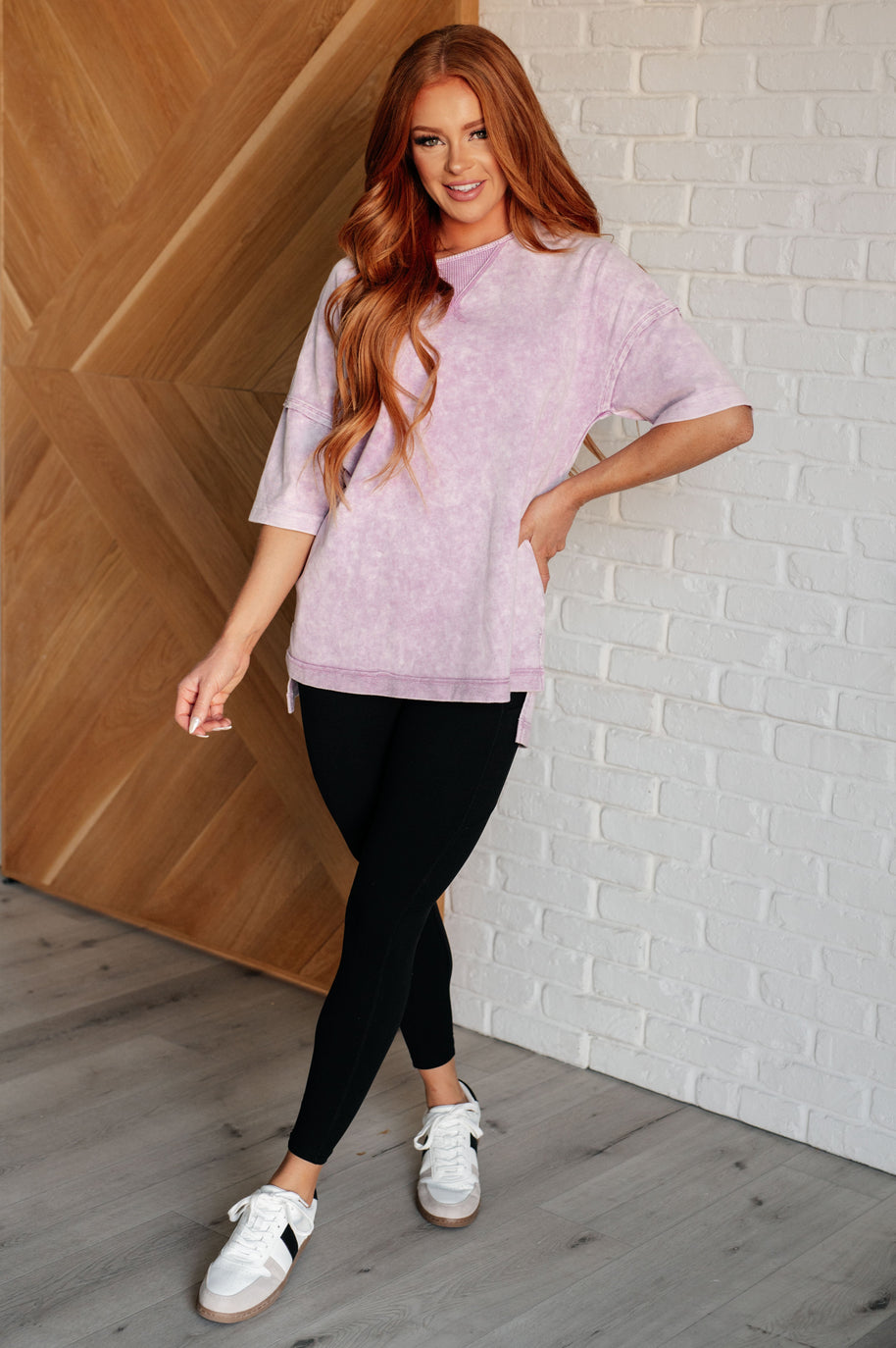 Unbothered Mineral Wash Top in Orchid Petal-Tops-Ave Shops-[option4]-[option5]-[option6]-[option7]-[option8]-Shop-Boutique-Clothing-for-Women-Online