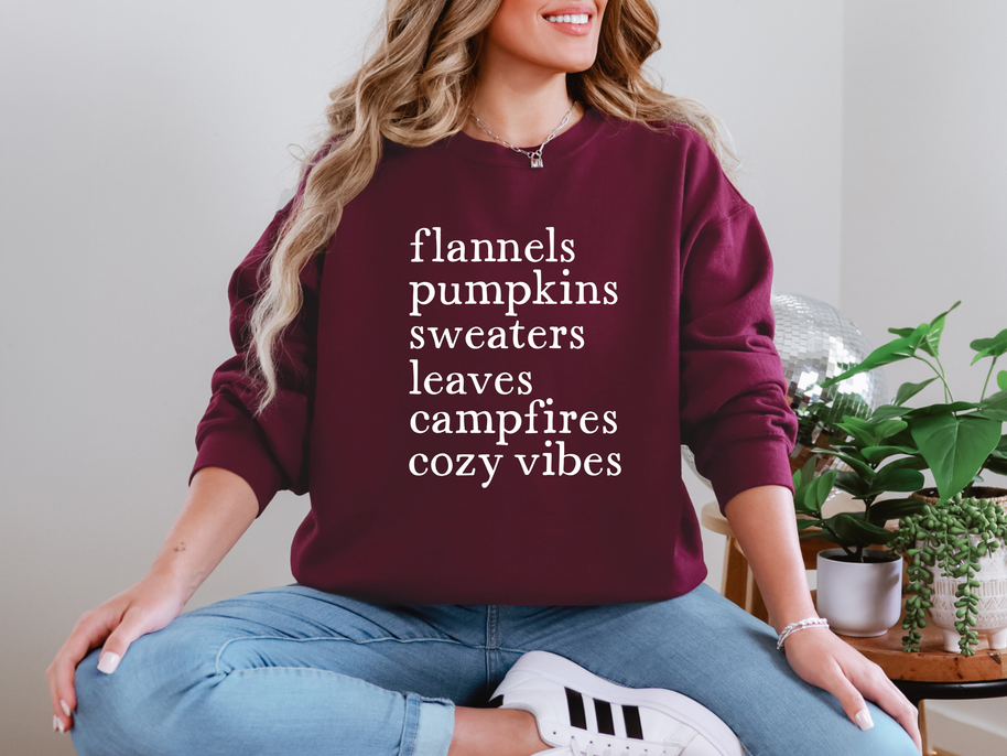 Flannels Pumpkins Sweatshirt in Multiple Colors-Womens-Ave Shops-[option4]-[option5]-[option6]-[option7]-[option8]-Shop-Boutique-Clothing-for-Women-Online