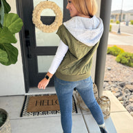 Cheyenne Hooded Puffer Vest in Two Colors-Womens-Ave Shops-[option4]-[option5]-[option6]-[option7]-[option8]-Shop-Boutique-Clothing-for-Women-Online