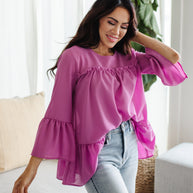 Valley Girl Blouse-Womens-Ave Shops-[option4]-[option5]-[option6]-[option7]-[option8]-Shop-Boutique-Clothing-for-Women-Online
