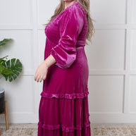 Velvet Flamenco Maxi Dress-Dresses-Ave Shops-[option4]-[option5]-[option6]-[option7]-[option8]-Shop-Boutique-Clothing-for-Women-Online