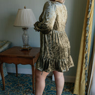 Velvet Verve V-Neck Dress-Dresses-Ave Shops-[option4]-[option5]-[option6]-[option7]-[option8]-Shop-Boutique-Clothing-for-Women-Online