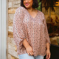 Vivian Satin Blouse in Rose Gold-Womens-Ave Shops-[option4]-[option5]-[option6]-[option7]-[option8]-Shop-Boutique-Clothing-for-Women-Online