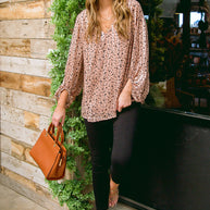 Vivian Satin Blouse in Rose Gold-Womens-Ave Shops-[option4]-[option5]-[option6]-[option7]-[option8]-Shop-Boutique-Clothing-for-Women-Online