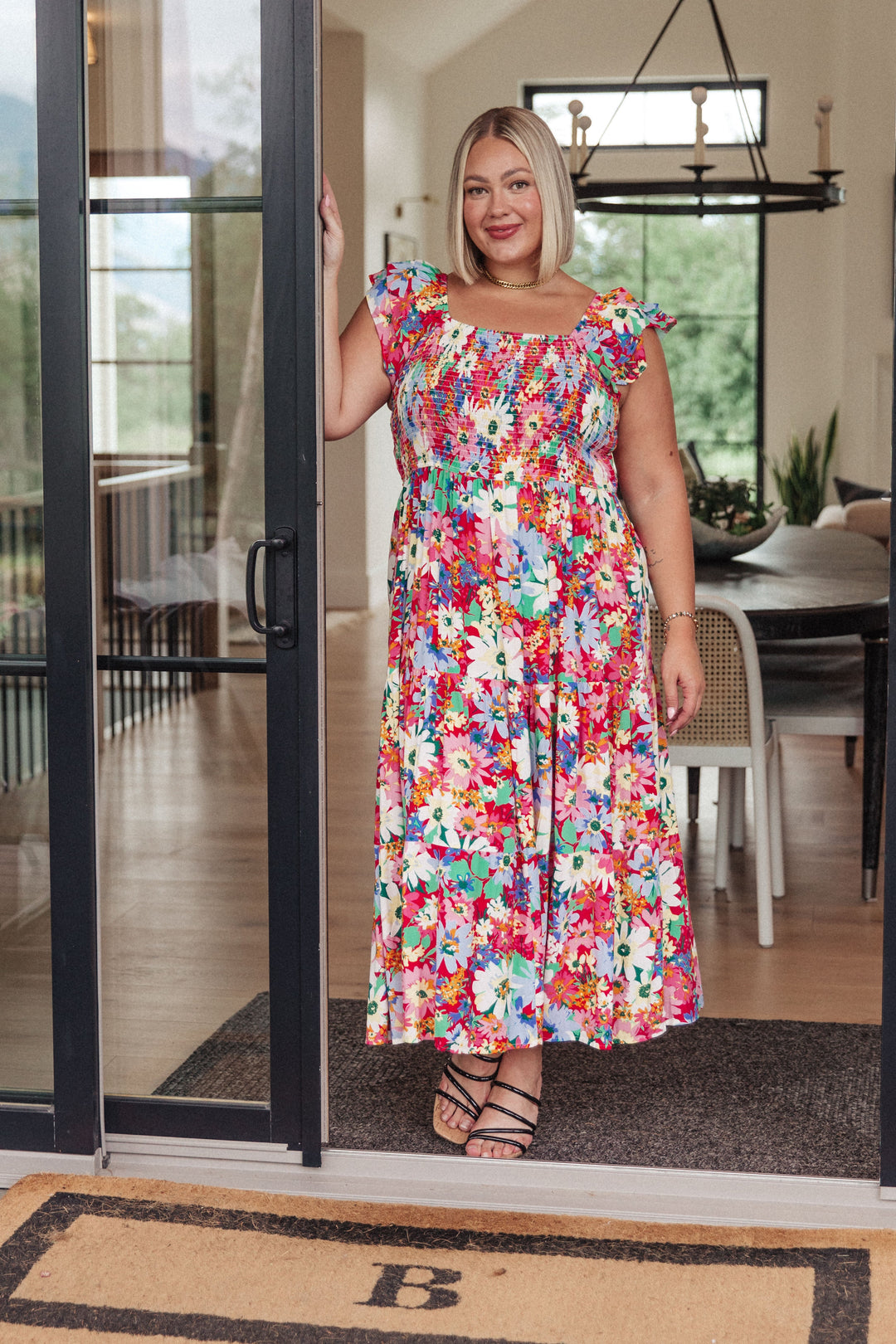 Walk in the Flowers Maxi Dress-Dresses-Ave Shops-[option4]-[option5]-[option6]-[option7]-[option8]-Shop-Boutique-Clothing-for-Women-Online