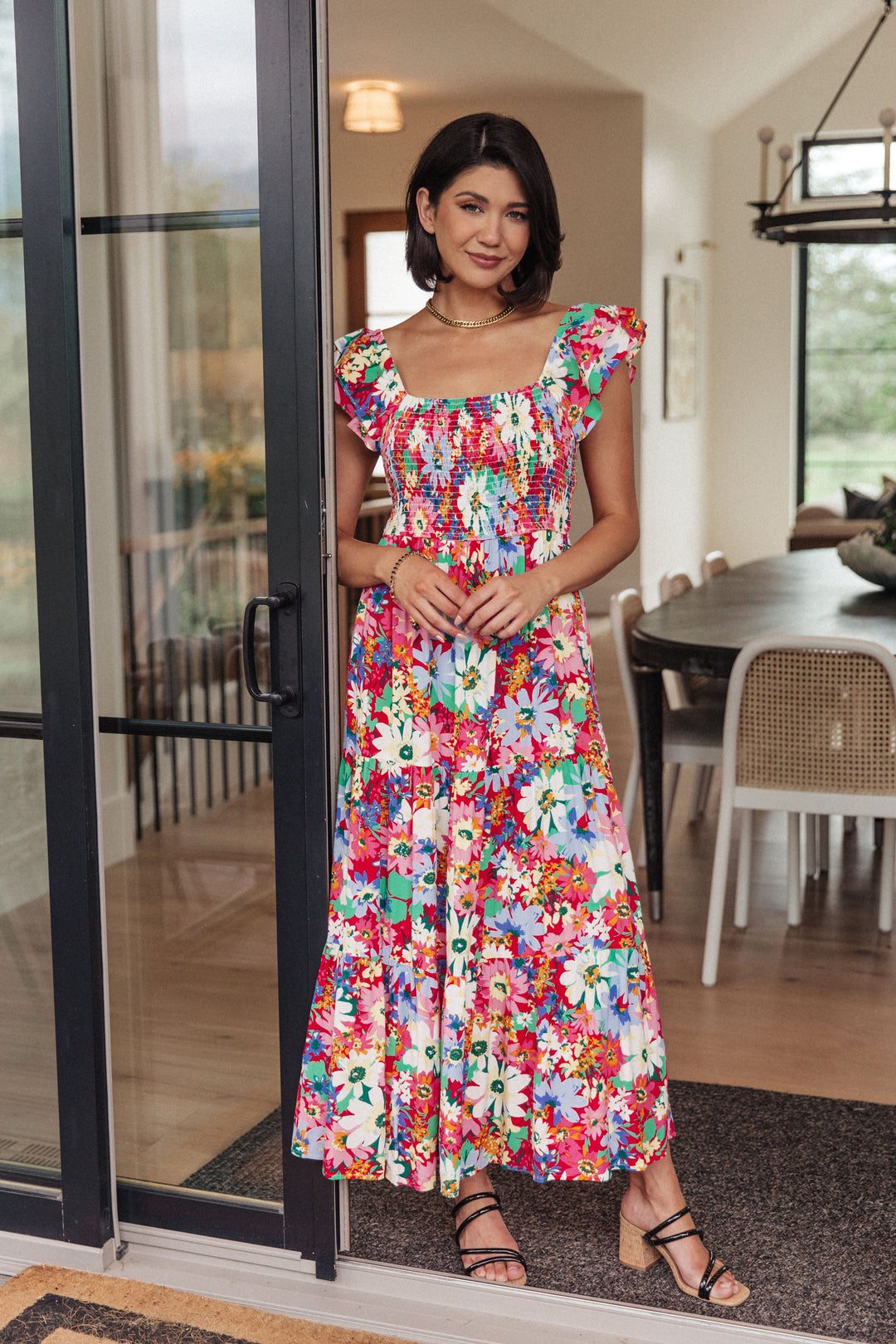 Walk in the Flowers Maxi Dress-Dresses-Ave Shops-[option4]-[option5]-[option6]-[option7]-[option8]-Shop-Boutique-Clothing-for-Women-Online