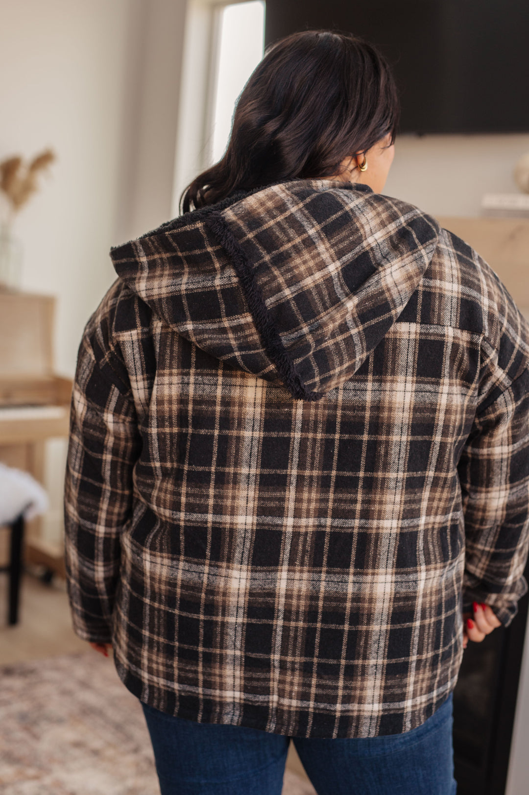 Warped Noise Reversible Plaid Shacket-Layers-Ave Shops-[option4]-[option5]-[option6]-[option7]-[option8]-Shop-Boutique-Clothing-for-Women-Online