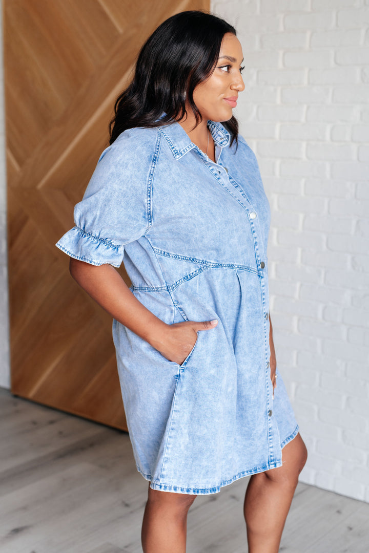 Westward Movement Denim Shirtdress-Dresses-Ave Shops-[option4]-[option5]-[option6]-[option7]-[option8]-Shop-Boutique-Clothing-for-Women-Online