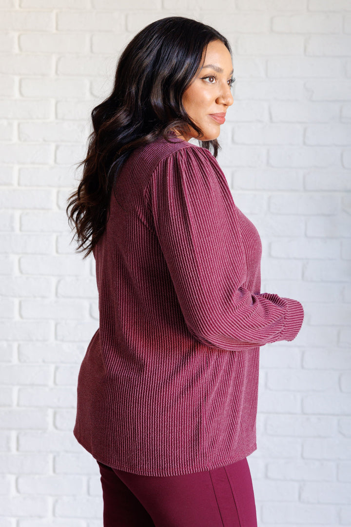 When the Sun Goes Down Mineral Wash Ribbed Knit Top in Wine-Tops-Ave Shops-[option4]-[option5]-[option6]-[option7]-[option8]-Shop-Boutique-Clothing-for-Women-Online