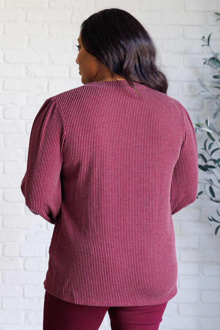 When the Sun Goes Down Mineral Wash Ribbed Knit Top in Wine-Tops-Ave Shops-[option4]-[option5]-[option6]-[option7]-[option8]-Shop-Boutique-Clothing-for-Women-Online