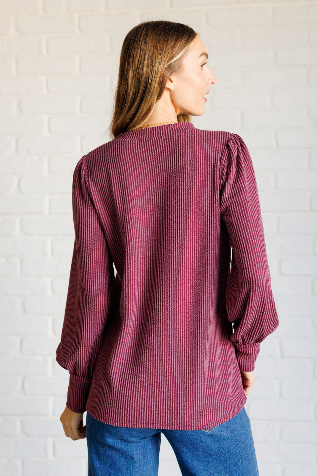 When the Sun Goes Down Mineral Wash Ribbed Knit Top in Wine-Tops-Ave Shops-[option4]-[option5]-[option6]-[option7]-[option8]-Shop-Boutique-Clothing-for-Women-Online