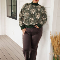 Where Are We Going Mock Neck Pullover-Tops-Ave Shops-[option4]-[option5]-[option6]-[option7]-[option8]-Shop-Boutique-Clothing-for-Women-Online