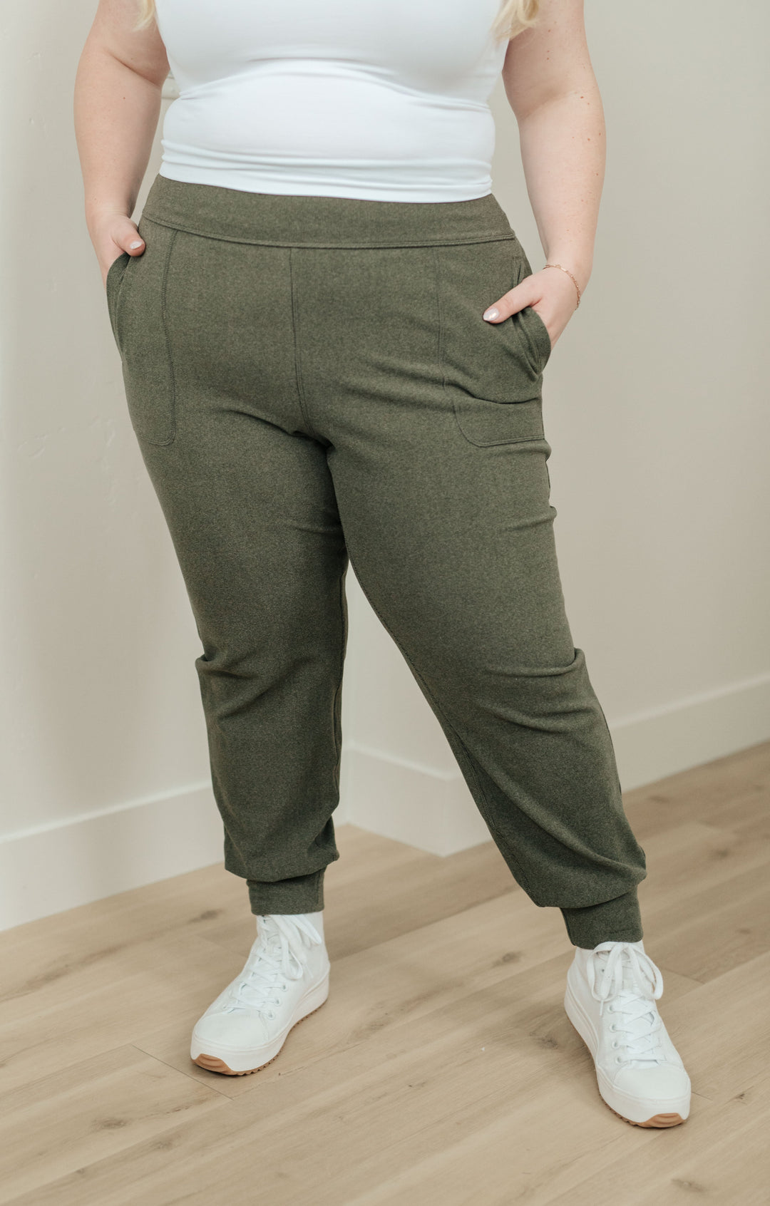 Where Are You High Rise Joggers in Olive-Athleisure-Ave Shops-[option4]-[option5]-[option6]-[option7]-[option8]-Shop-Boutique-Clothing-for-Women-Online