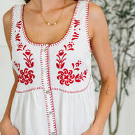 Whispering Petals Scoop Neck Dress-Womens-Ave Shops-[option4]-[option5]-[option6]-[option7]-[option8]-Shop-Boutique-Clothing-for-Women-Online