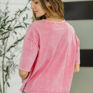 Who's That Girl Crochet Pocket T-Shirt-Womens-Ave Shops-[option4]-[option5]-[option6]-[option7]-[option8]-Shop-Boutique-Clothing-for-Women-Online