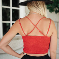 Wild And Free Crop Top in Rust-Womens-Ave Shops-[option4]-[option5]-[option6]-[option7]-[option8]-Shop-Boutique-Clothing-for-Women-Online