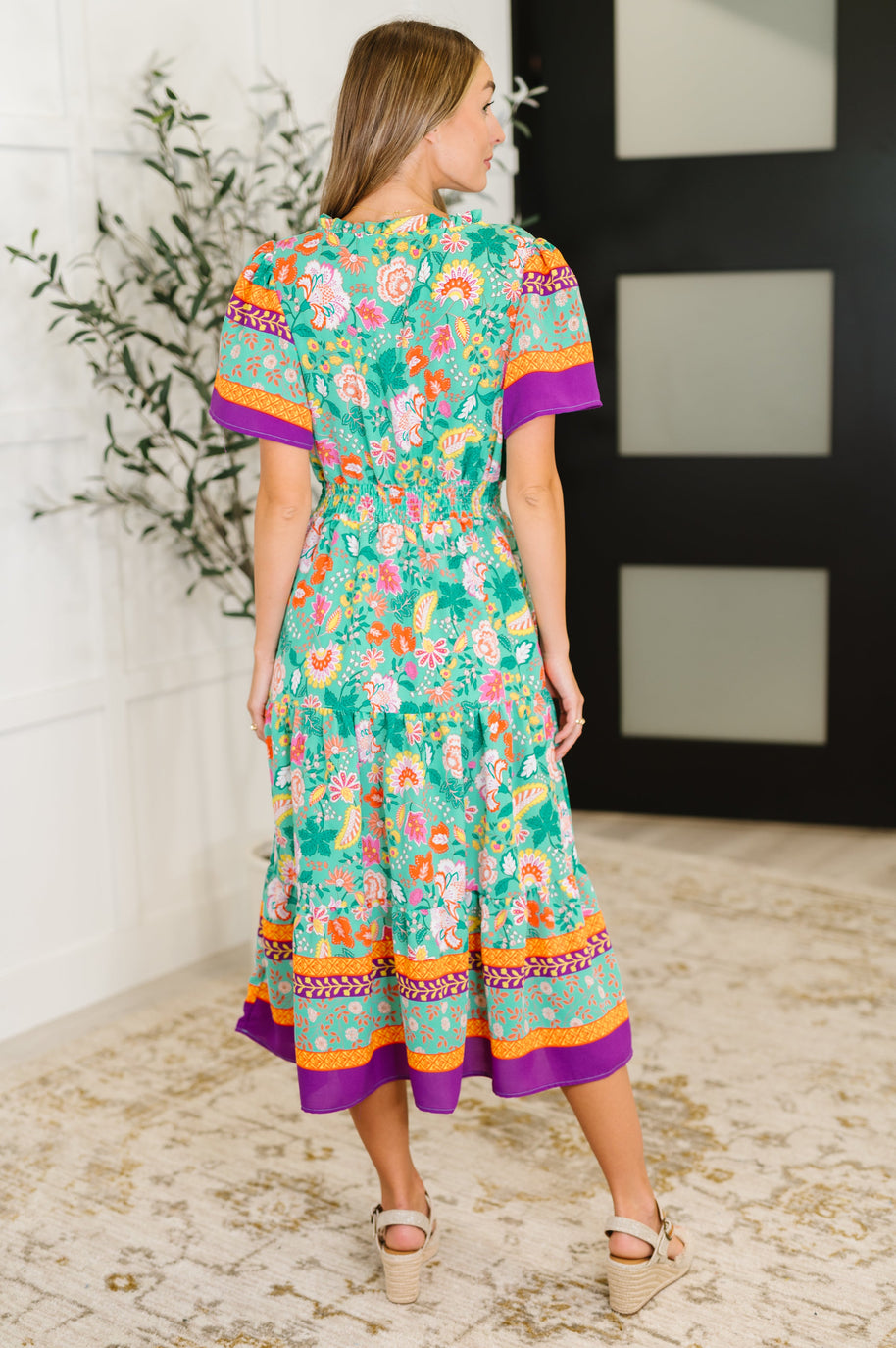 Wildflower Wish Gathered Tier Dress in Mint-Womens-Ave Shops-[option4]-[option5]-[option6]-[option7]-[option8]-Shop-Boutique-Clothing-for-Women-Online