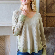 Winding Roads Top In Sage-Tops-Ave Shops-[option4]-[option5]-[option6]-[option7]-[option8]-Shop-Boutique-Clothing-for-Women-Online