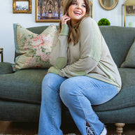 Winding Roads Top In Sage-Tops-Ave Shops-[option4]-[option5]-[option6]-[option7]-[option8]-Shop-Boutique-Clothing-for-Women-Online