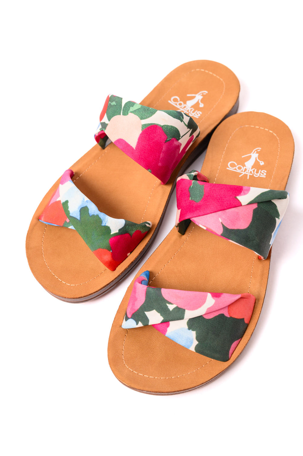 Corky's With a Twist Sandal in Flowers-Womens-Ave Shops-[option4]-[option5]-[option6]-[option7]-[option8]-Shop-Boutique-Clothing-for-Women-Online