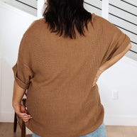 Wonder Why V-Neck Short Sleeve Sweater-Tops-Ave Shops-[option4]-[option5]-[option6]-[option7]-[option8]-Shop-Boutique-Clothing-for-Women-Online