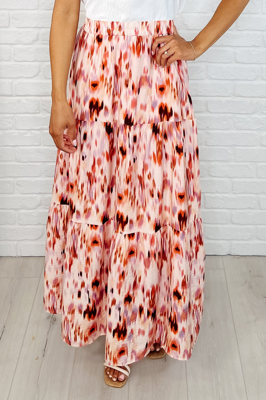 Words Fail Me Watercolor Print Maxi Skirt-Womens-Ave Shops-[option4]-[option5]-[option6]-[option7]-[option8]-Shop-Boutique-Clothing-for-Women-Online