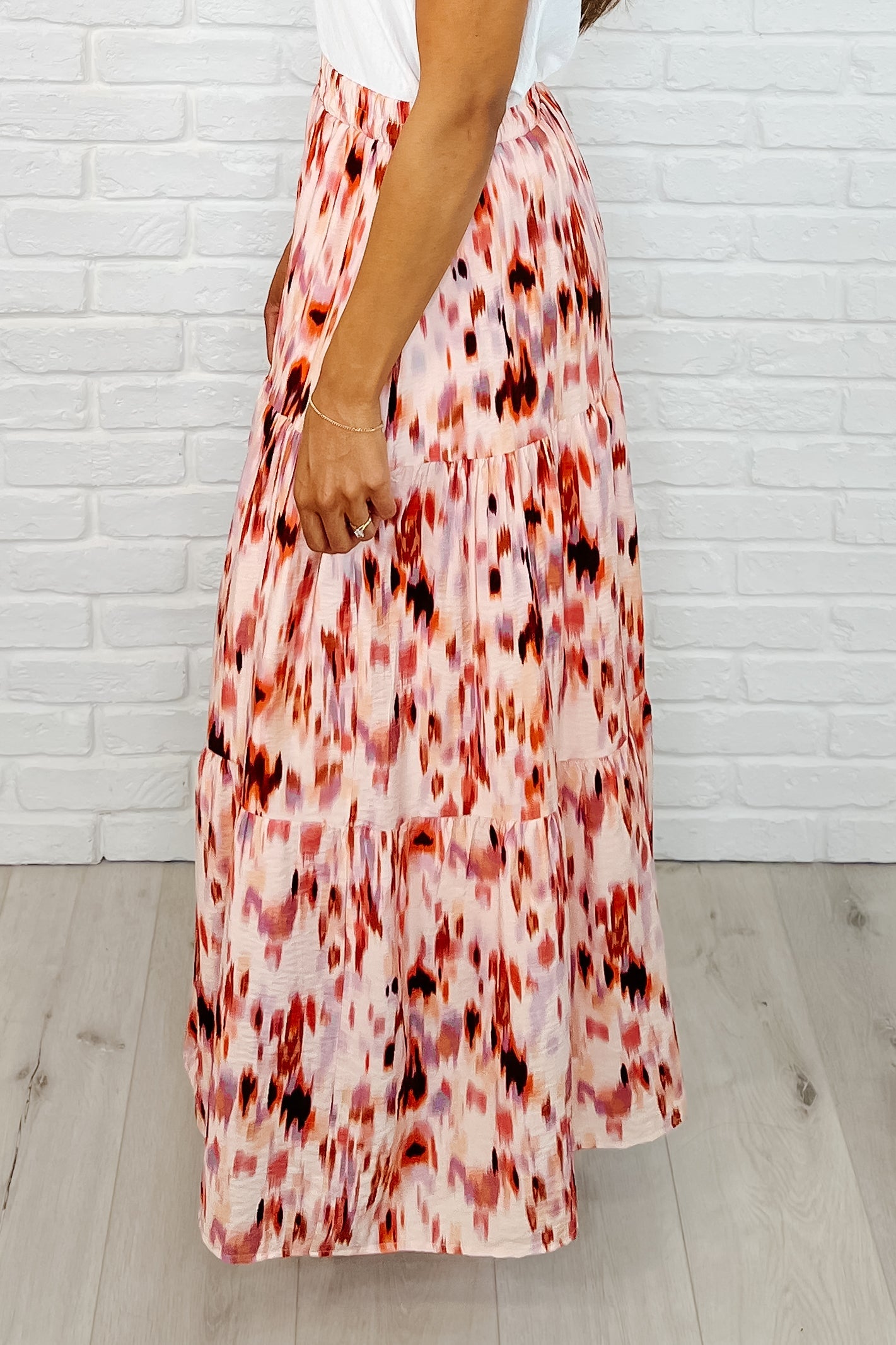 Words Fail Me Watercolor Print Maxi Skirt-Womens-Ave Shops-[option4]-[option5]-[option6]-[option7]-[option8]-Shop-Boutique-Clothing-for-Women-Online