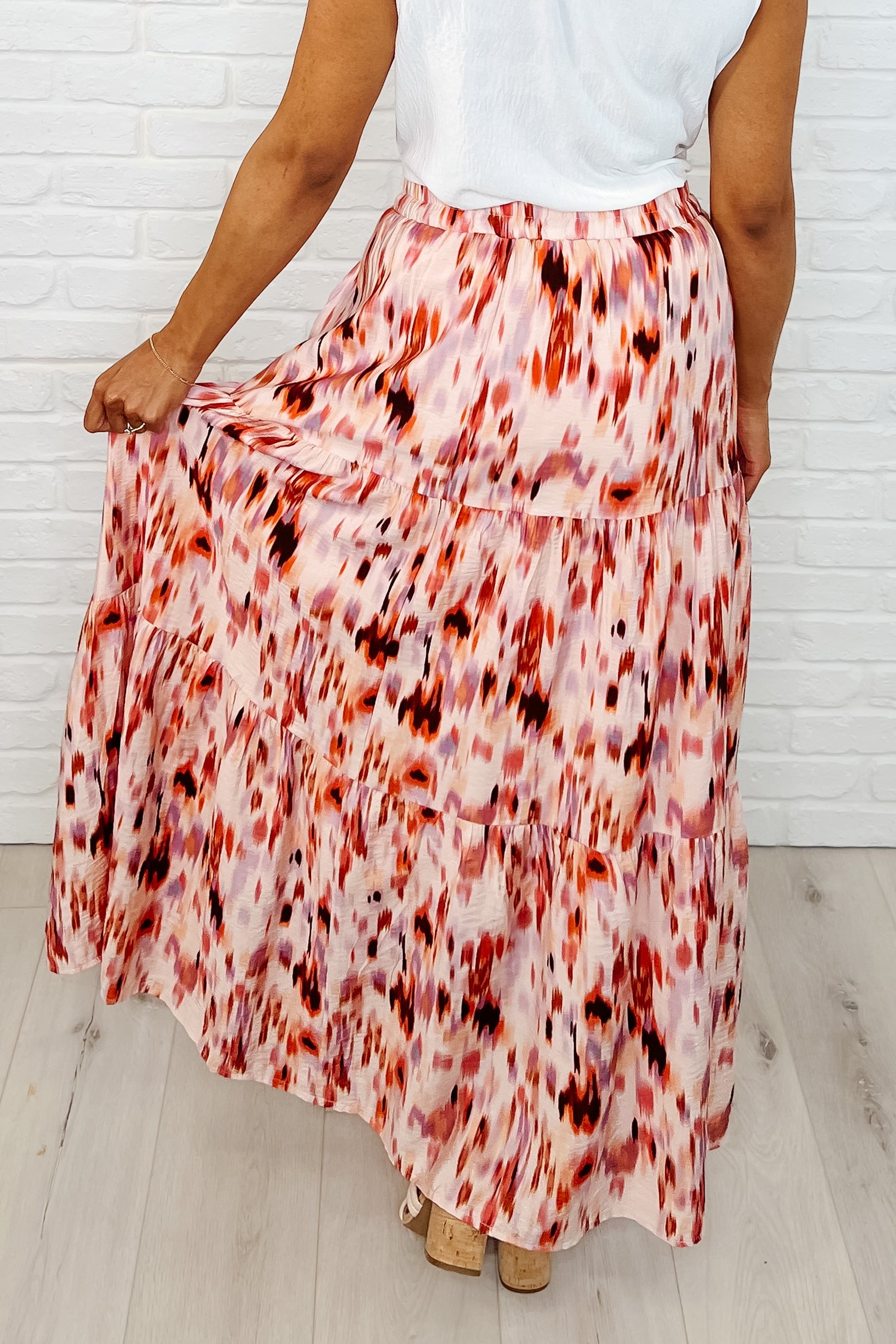 Words Fail Me Watercolor Print Maxi Skirt-Womens-Ave Shops-[option4]-[option5]-[option6]-[option7]-[option8]-Shop-Boutique-Clothing-for-Women-Online