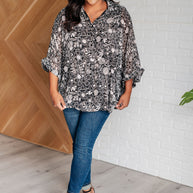 Work All Day Floral Top-Tops-Ave Shops-[option4]-[option5]-[option6]-[option7]-[option8]-Shop-Boutique-Clothing-for-Women-Online