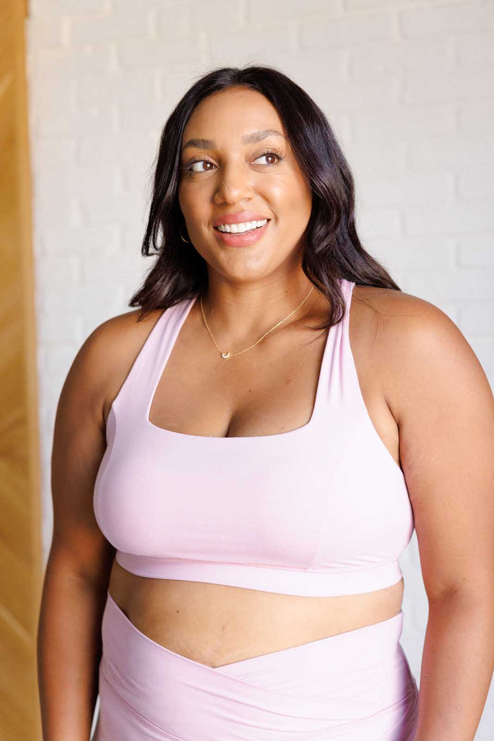 Rae Mode Working Out My Ego Cross Back Sports Bra in Mauve Peony-Athleisure-Ave Shops-[option4]-[option5]-[option6]-[option7]-[option8]-Shop-Boutique-Clothing-for-Women-Online