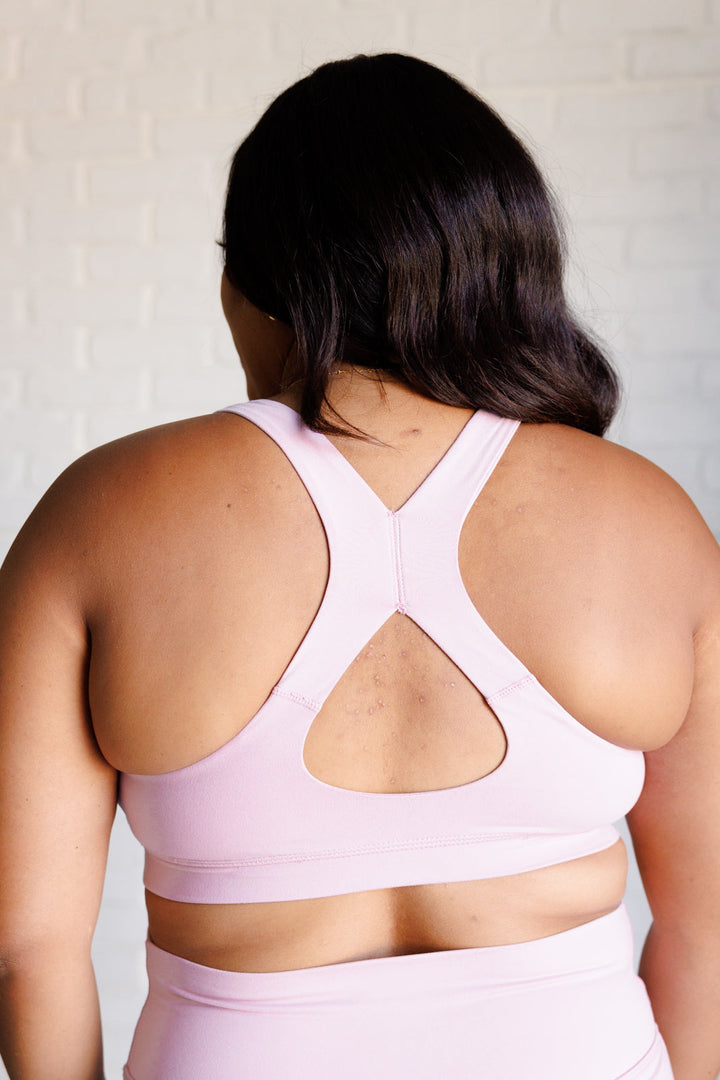 Rae Mode Working Out My Ego Cross Back Sports Bra in Mauve Peony-Athleisure-Ave Shops-[option4]-[option5]-[option6]-[option7]-[option8]-Shop-Boutique-Clothing-for-Women-Online