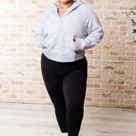 Working Up A Sweat Hooded Pullover in Grey-Athleisure-Ave Shops-[option4]-[option5]-[option6]-[option7]-[option8]-Shop-Boutique-Clothing-for-Women-Online