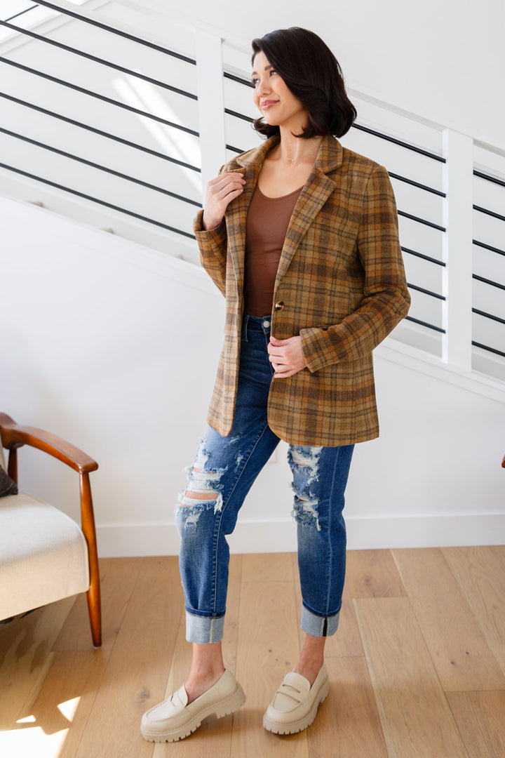 World Class Plaid Blazer-Layers-Ave Shops-[option4]-[option5]-[option6]-[option7]-[option8]-Shop-Boutique-Clothing-for-Women-Online