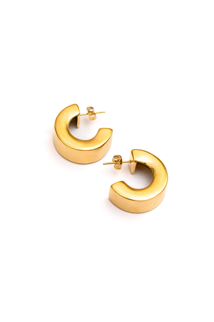 Worth Their Weight Chunky Hoops-Accessories-Ave Shops-OS-[option4]-[option5]-[option6]-[option7]-[option8]-Shop-Boutique-Clothing-for-Women-Online