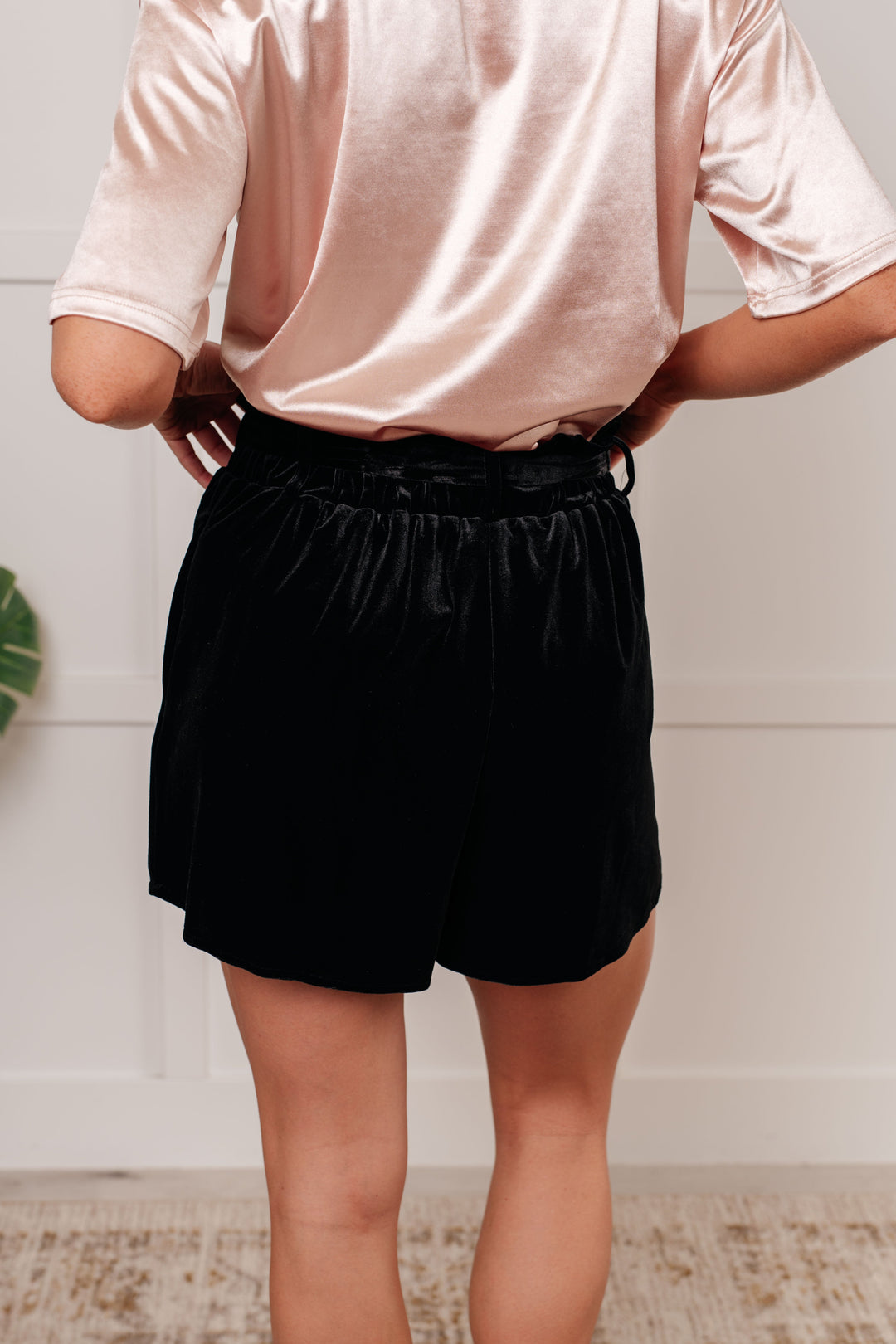 Wrapped in Velvet Shorts-Bottoms-Ave Shops-[option4]-[option5]-[option6]-[option7]-[option8]-Shop-Boutique-Clothing-for-Women-Online