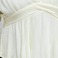 Xanidu Long Sleeve V Neck Blouse in White-Womens-Ave Shops-[option4]-[option5]-[option6]-[option7]-[option8]-Shop-Boutique-Clothing-for-Women-Online