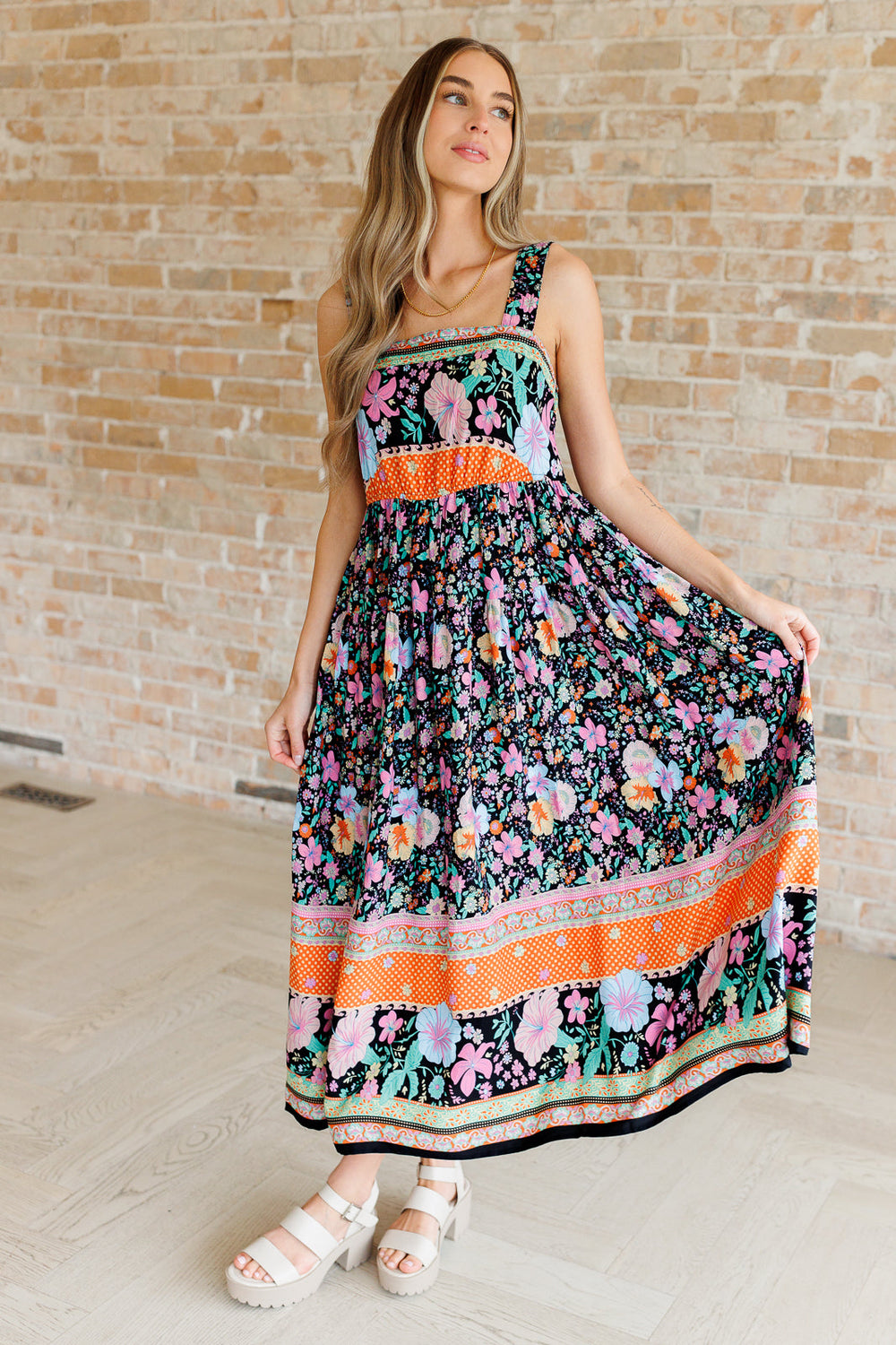 You Can Count On It Floral Summer Dress-Dresses-Ave Shops-[option4]-[option5]-[option6]-[option7]-[option8]-Shop-Boutique-Clothing-for-Women-Online