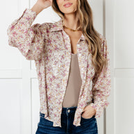 You and I Connect Floral Button Up Blouse-Blouses-Ave Shops-[option4]-[option5]-[option6]-[option7]-[option8]-Shop-Boutique-Clothing-for-Women-Online