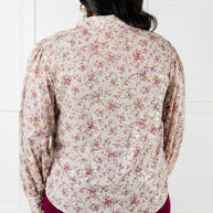You and I Connect Floral Button Up Blouse-Blouses-Ave Shops-[option4]-[option5]-[option6]-[option7]-[option8]-Shop-Boutique-Clothing-for-Women-Online