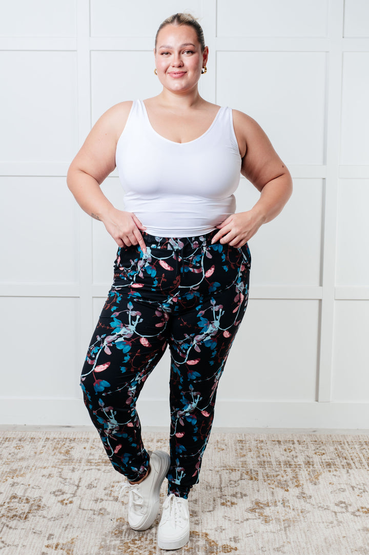 Your New Favorite Joggers in Luminescence Vine-Bottoms-Ave Shops-[option4]-[option5]-[option6]-[option7]-[option8]-Shop-Boutique-Clothing-for-Women-Online