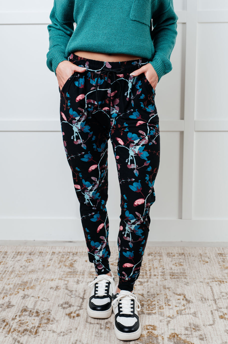 Your New Favorite Joggers in Luminescence Vine-Bottoms-Ave Shops-[option4]-[option5]-[option6]-[option7]-[option8]-Shop-Boutique-Clothing-for-Women-Online