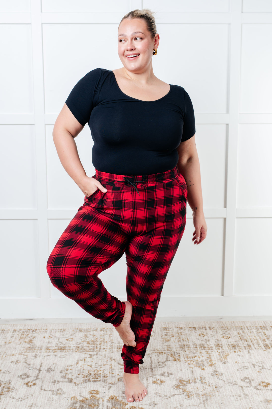 Your New Favorite Joggers in Red Plaid-Bottoms-Ave Shops-[option4]-[option5]-[option6]-[option7]-[option8]-Shop-Boutique-Clothing-for-Women-Online