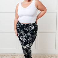 Your New Favorite Joggers in Rose Print-Bottoms-Ave Shops-[option4]-[option5]-[option6]-[option7]-[option8]-Shop-Boutique-Clothing-for-Women-Online