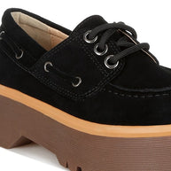 Cuckatoos Chunky Real Suede Leather Oxford Loafers-Rag Company-[option4]-[option5]-[option6]-[option7]-[option8]-Shop-Boutique-Clothing-for-Women-Online