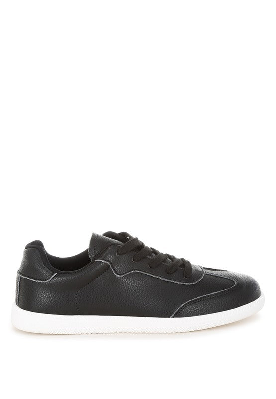 Bostonia Real Leather Casual Sneakers-Rag Company-[option4]-[option5]-[option6]-[option7]-[option8]-Shop-Boutique-Clothing-for-Women-Online