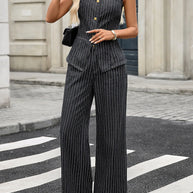 Striped Button Down Tank and Pants Denim Set-DENIM-Trendsi-[option4]-[option5]-[option6]-[option7]-[option8]-Shop-Boutique-Clothing-for-Women-Online