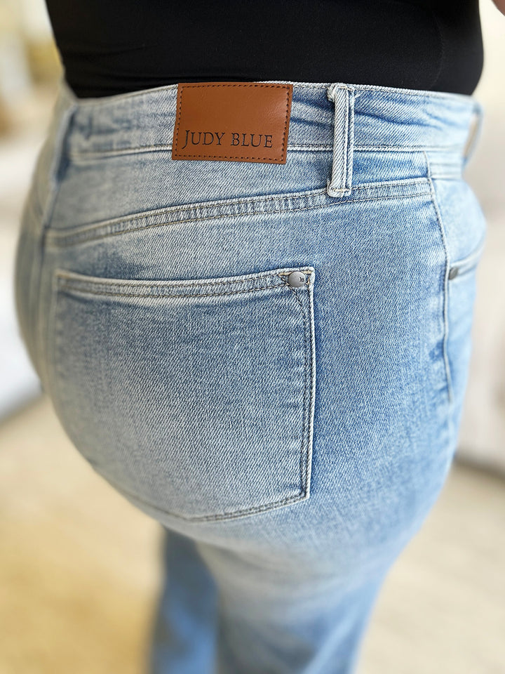 Judy Blue High Waist Wide Leg Jeans-Trendsi-[option4]-[option5]-[option6]-[option7]-[option8]-Shop-Boutique-Clothing-for-Women-Online