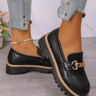 Round Toe Platform Loafers-Shoes-Trendsi-[option4]-[option5]-[option6]-[option7]-[option8]-Shop-Boutique-Clothing-for-Women-Online