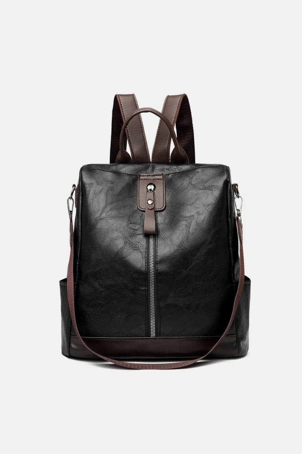 PU Leather Backpack Bag-backpack-Trendsi-[option4]-[option5]-[option6]-[option7]-[option8]-Shop-Boutique-Clothing-for-Women-Online